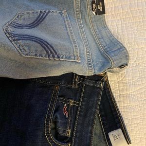 Hollister Jeans 3s light PAIR ONLY